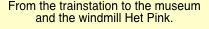 From the trainstation to the